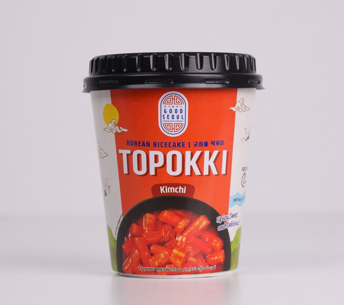 Good Seoul Korean Rice cake Topokki Kimchi (113G)