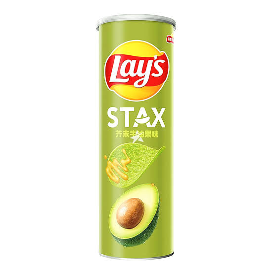 Lays Stax mustard avocado Flavor