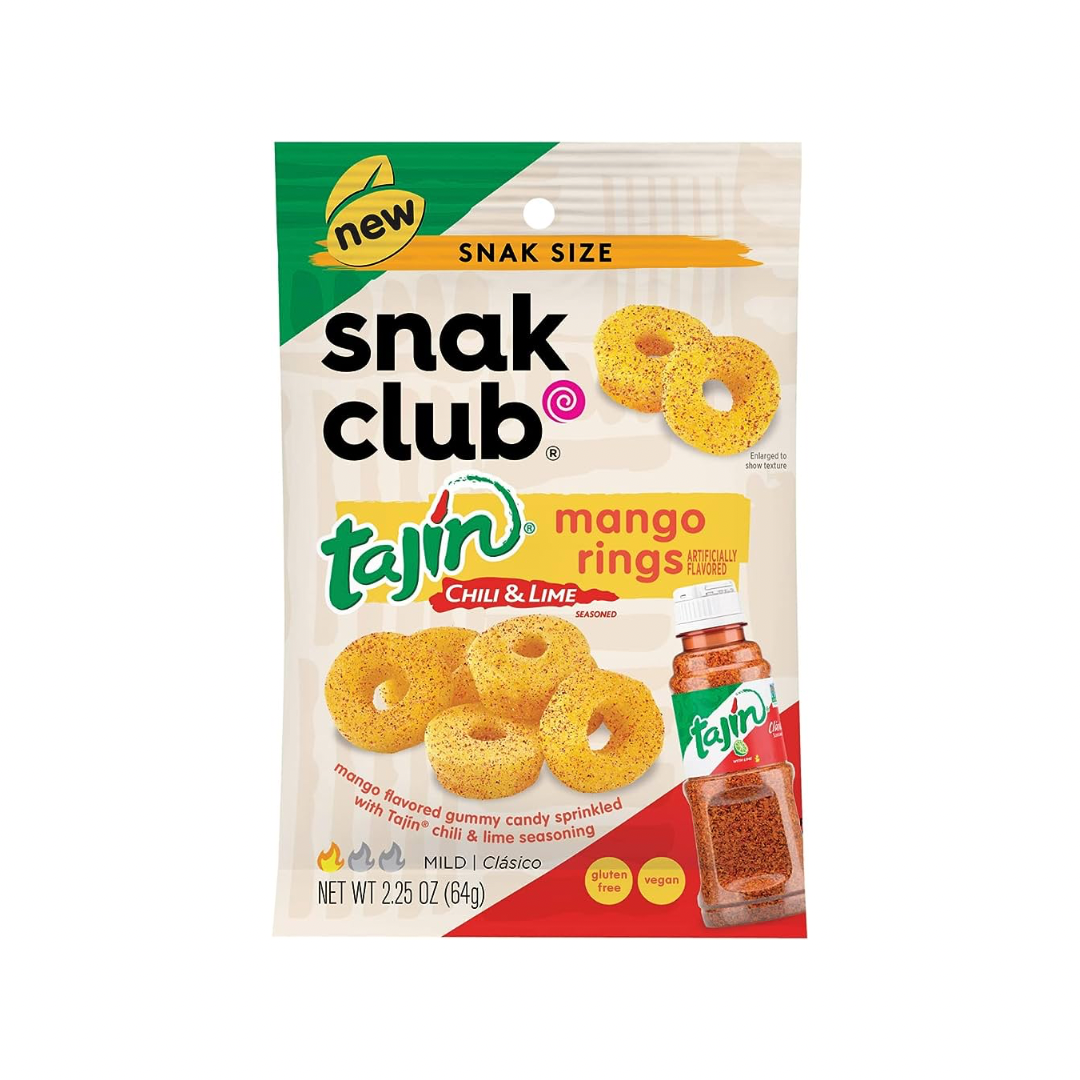 Snak Club Tajin Mango Rings
