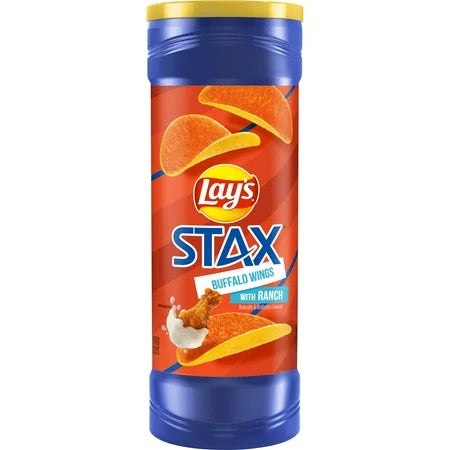 Lays Stax Buffalo Wings Ranch 155.9G