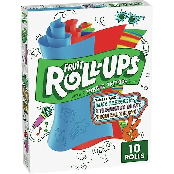 Fruit Roll-ups variety pack - 5oz (141g)