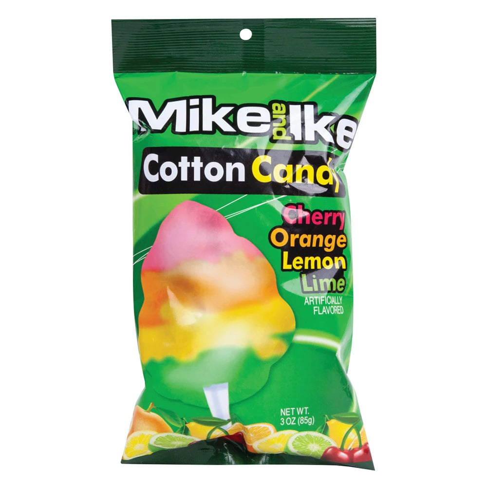 Mike and Ike cotton candy