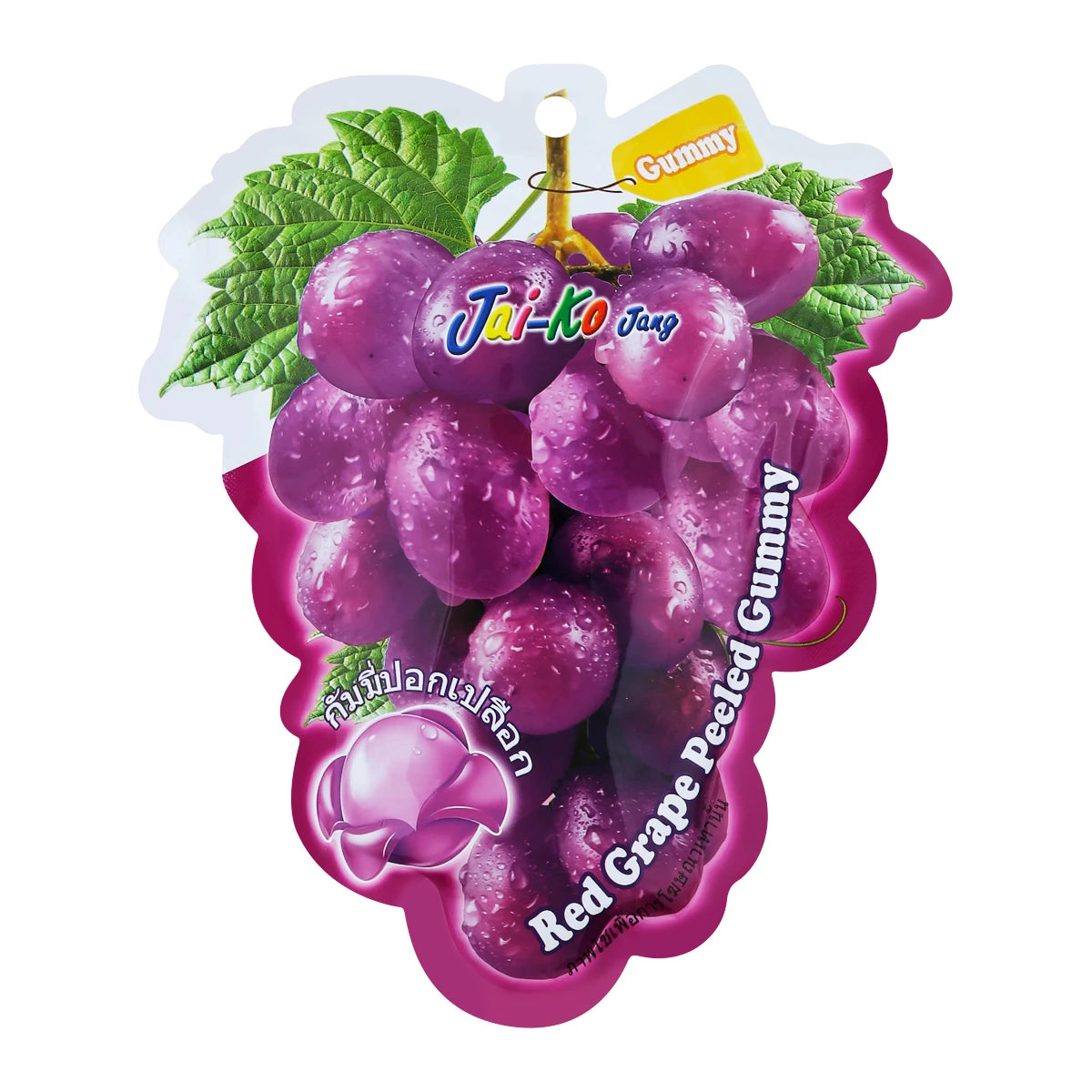 Red grape peeled gummy - 68g