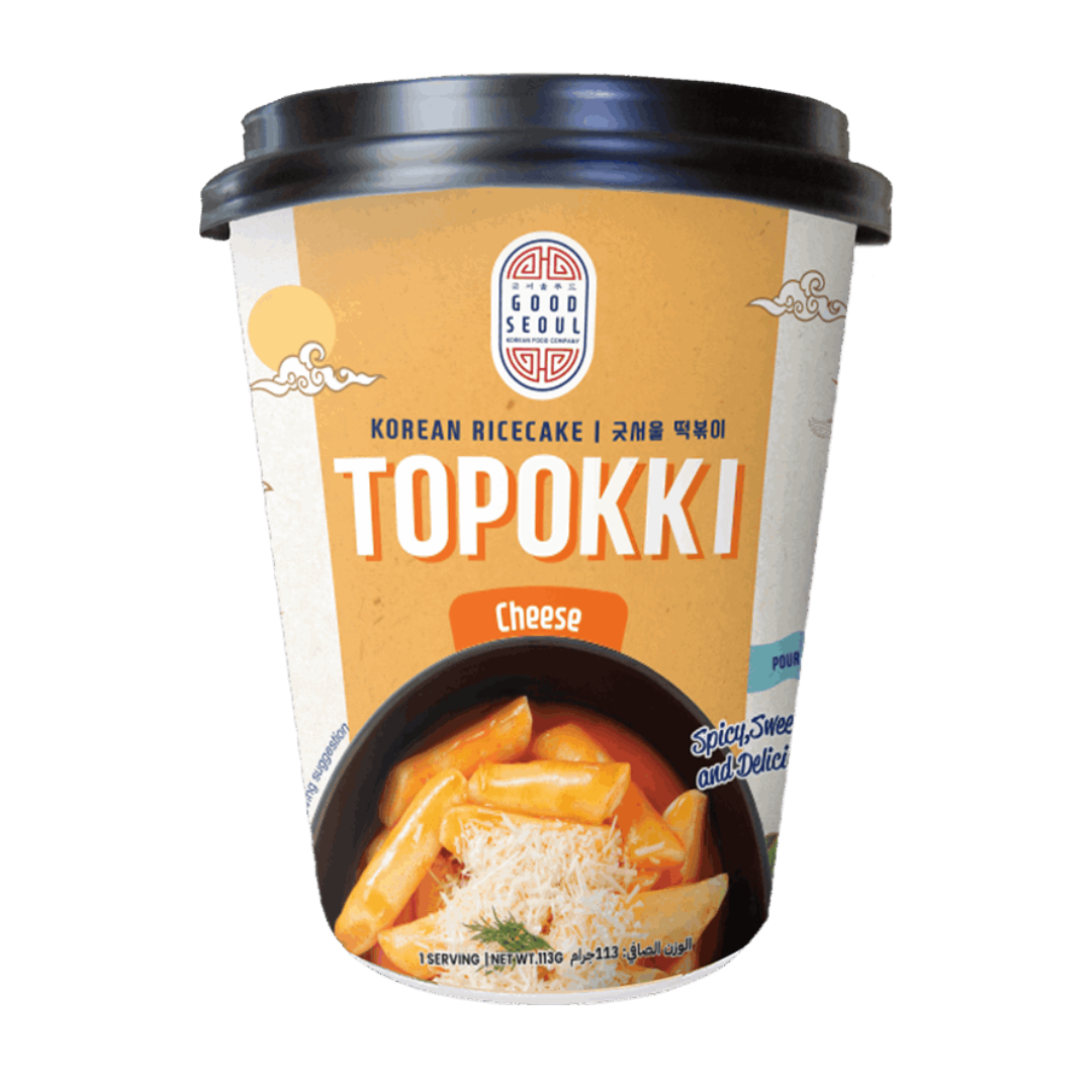 Good Seoul Korean Rice cake Topokki Cheese (113G)