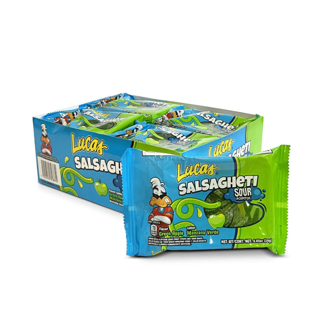 Lucas Salsagheti Skwinkles Sour 12 piece pack