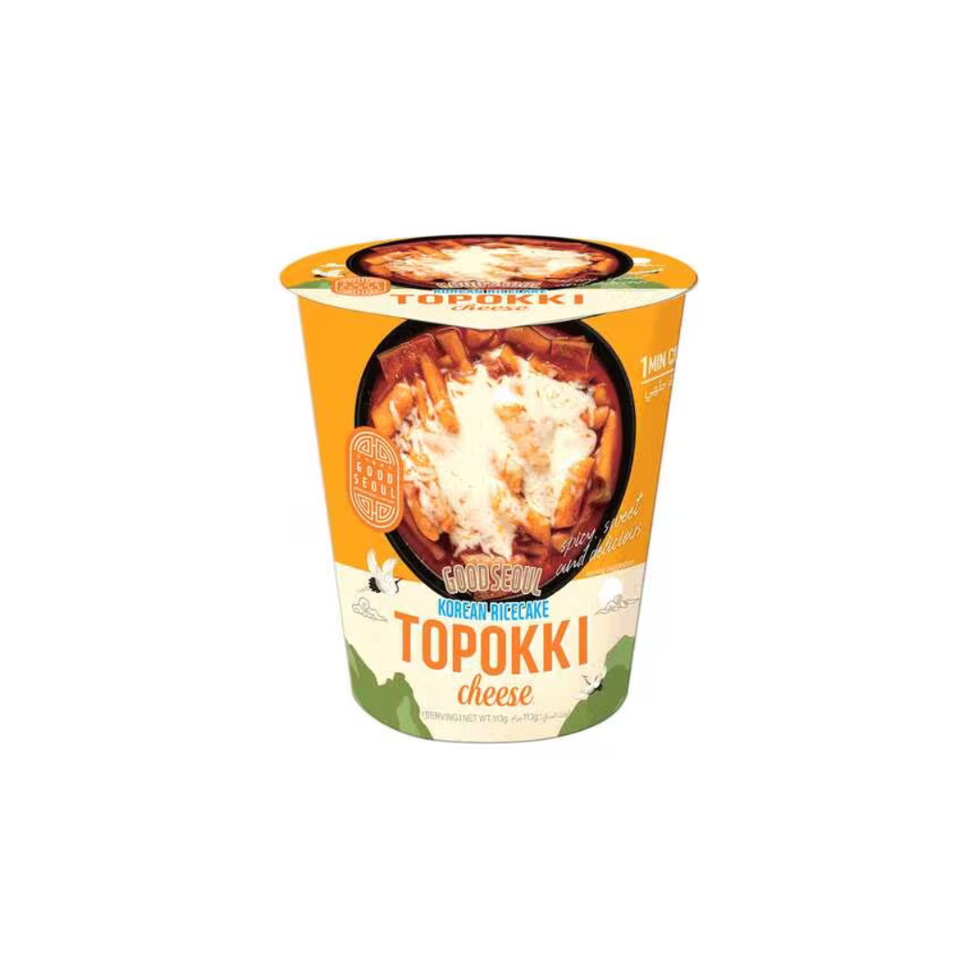 Good Seoul Korean Rice cake Topokki Cheese (113G)