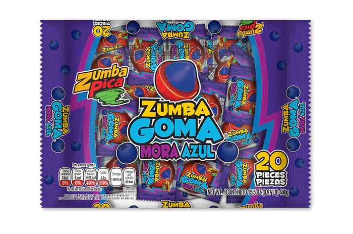 Zumba Goma Blueberry - 1 piece