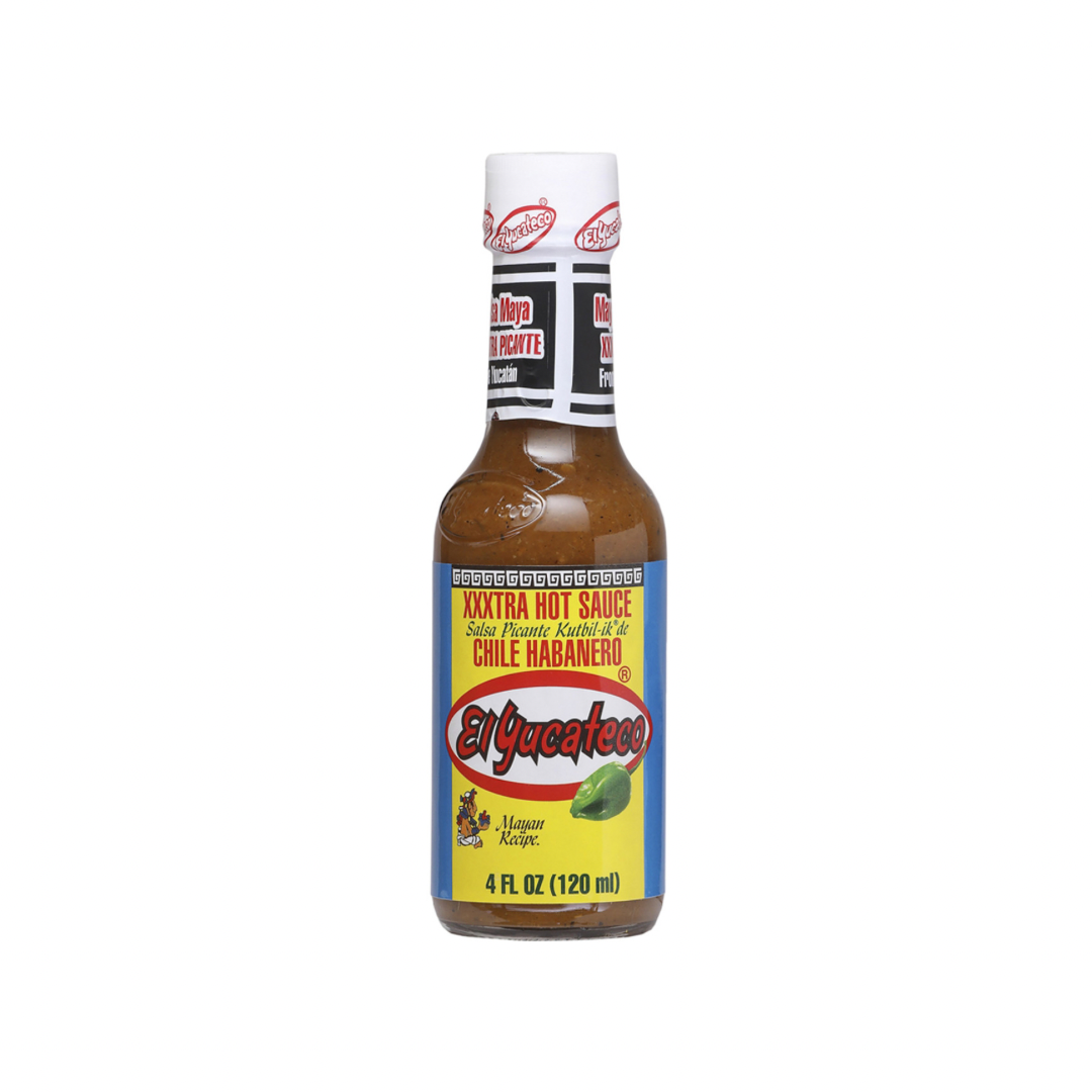El Yucateco XXXtra Hot Sauce Chile Habanero -120ml