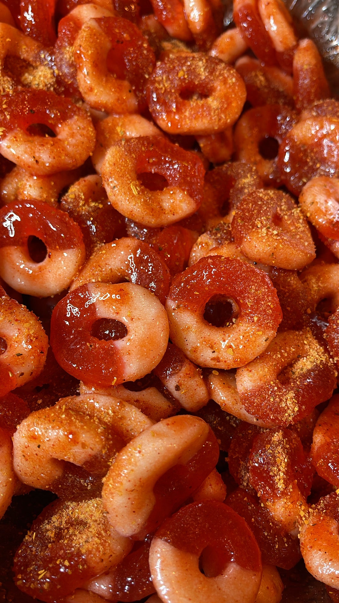 Spicy Strawberry rings