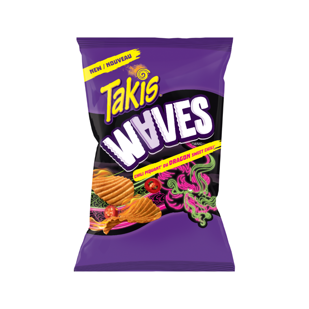 Takis waves dragon sweet chili