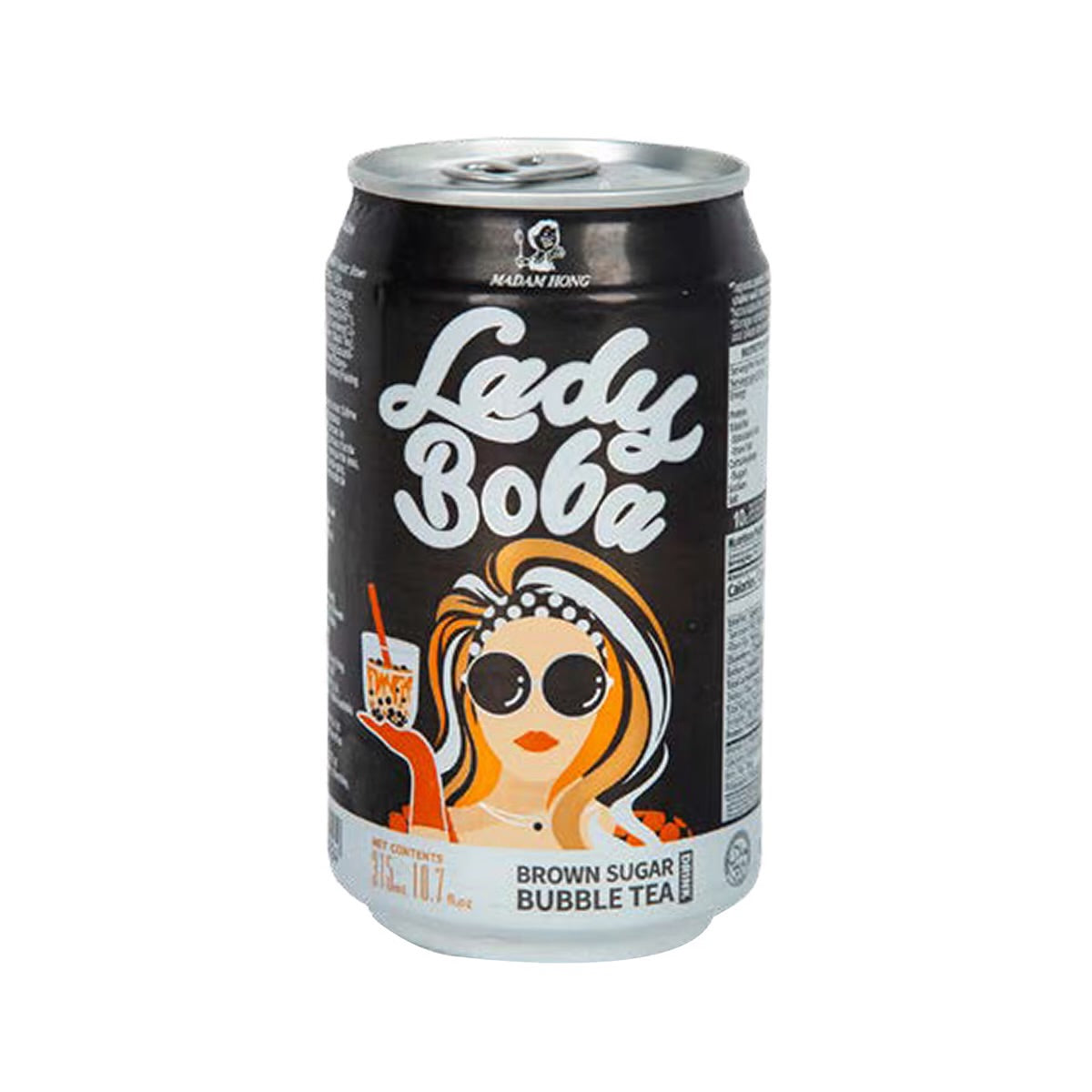 Lady Boba Brown Sugar Bubble Tea 315 ml