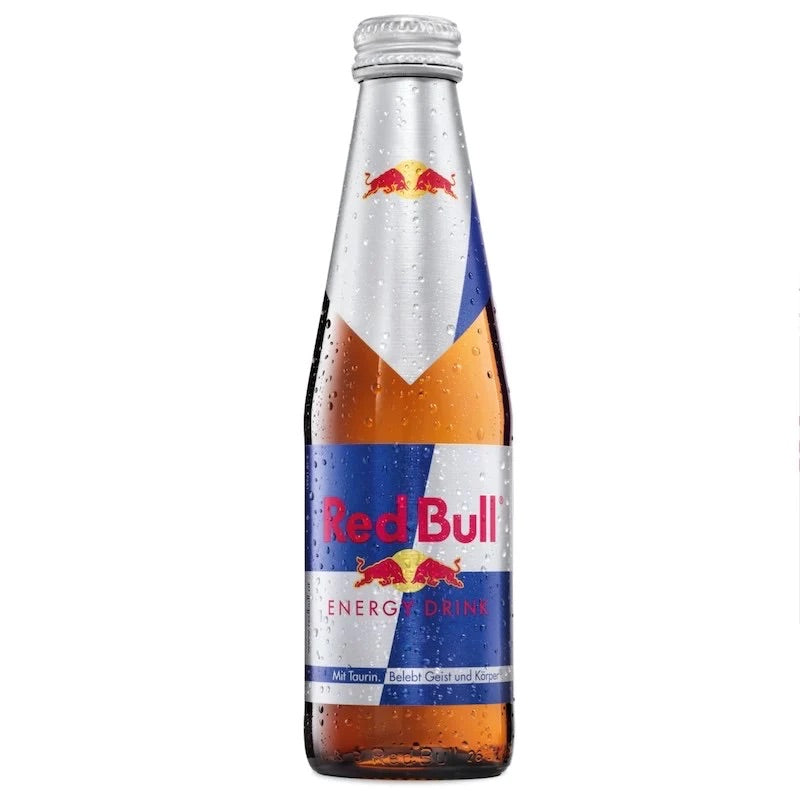 Red Bull energy glass bottle 250ML – Dana's Creations