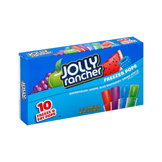 Jolly Rancher Freezer Pops 283.5g 10 Piece pack