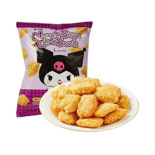 Nugget Shape Corn Snack Spicy BBQ Flavour 45g