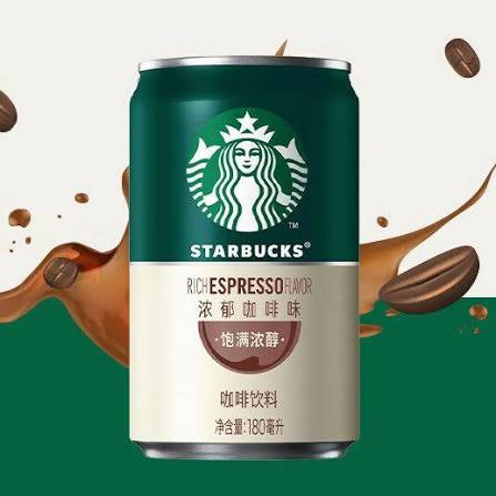 Starbucks Doubleshot Intense Coffee Flavor Coffee Beverage 180ml