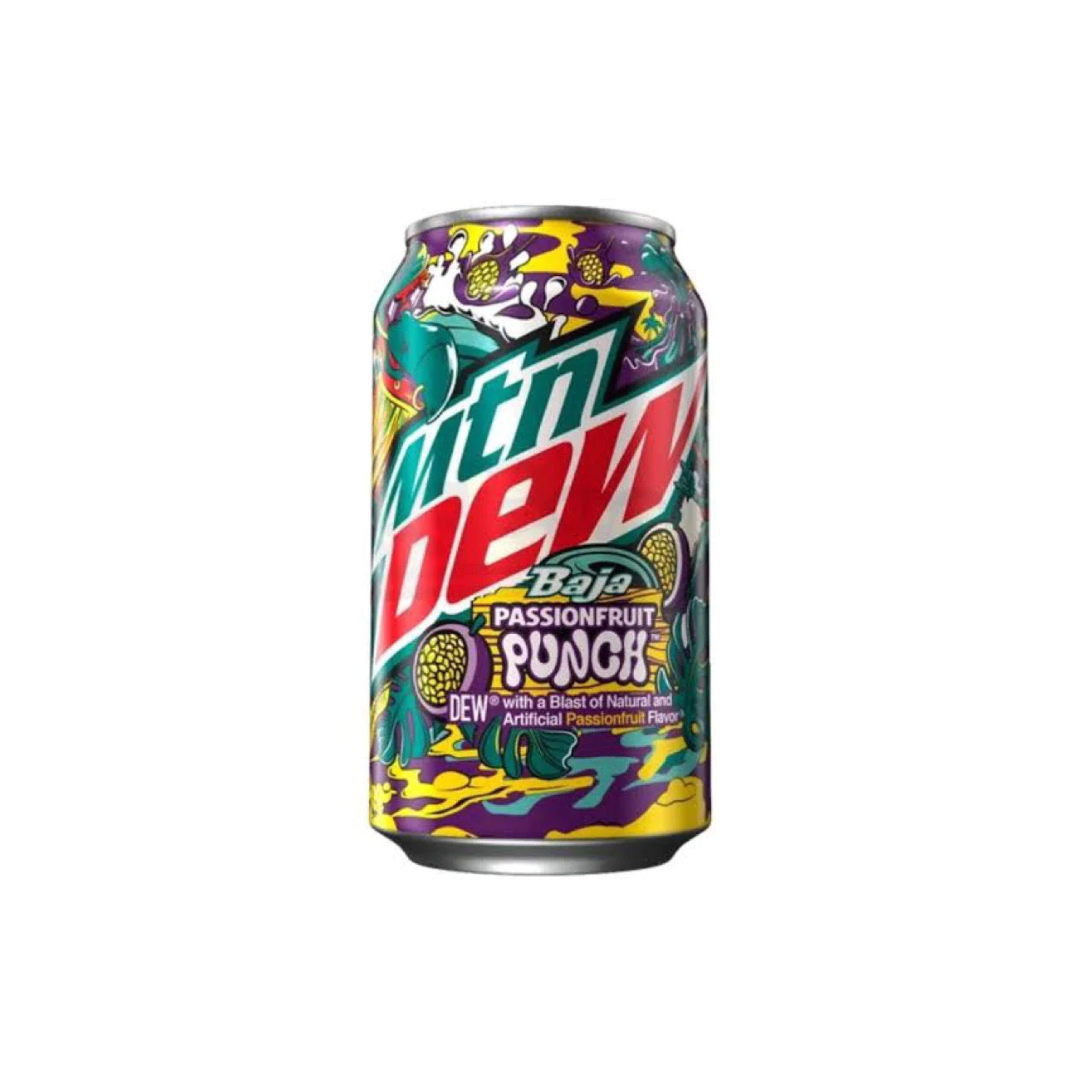 Mountain Dew Baja Passionfruit Punch 355ml – Dana's Creations