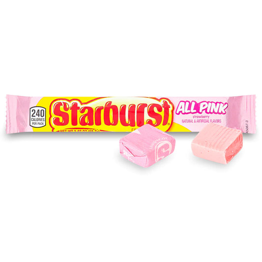 Starburst Fruit Chews All Pink - 57.6g