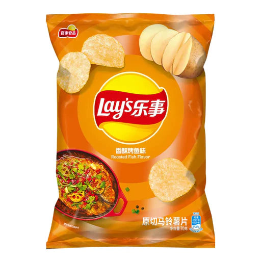 Lays Roasted Fish Flavor 70G