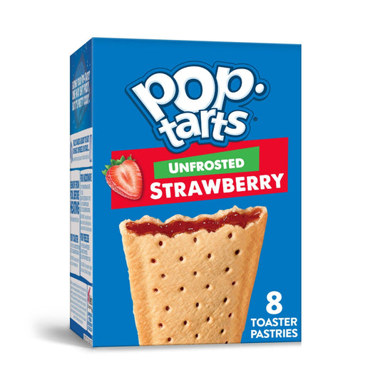 Pop-Tarts unfrosted Strawberry Pastries - 8ct / 13.5oz