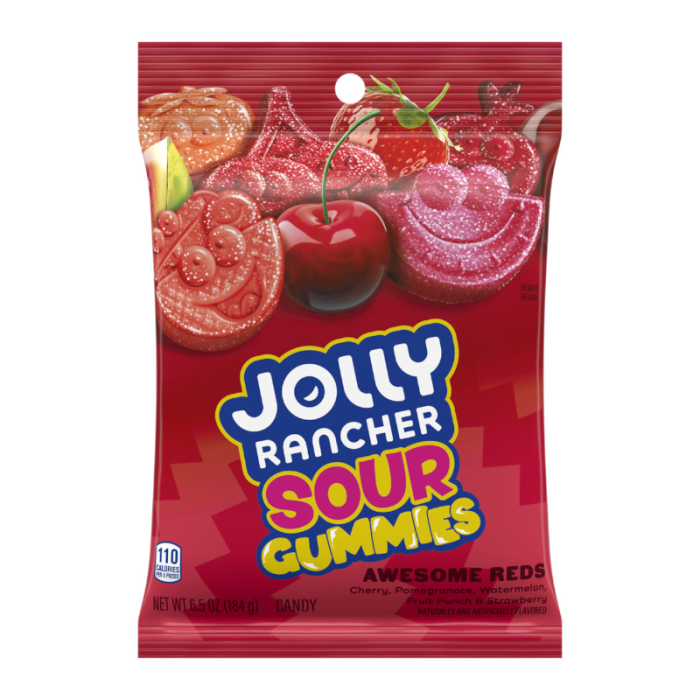 Jolly Rancher Sour Gummies 184g