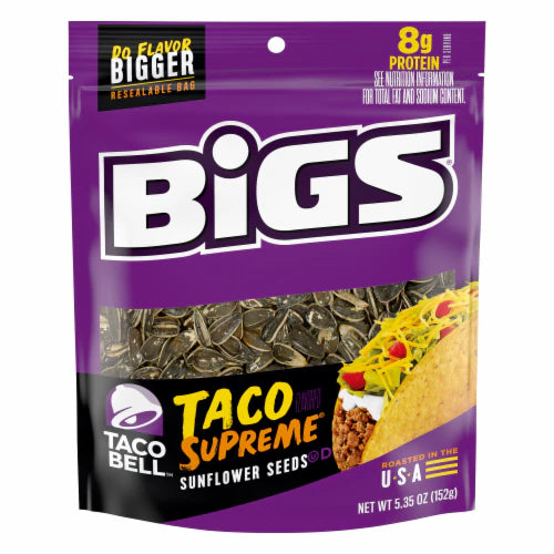 Bigs taco supreme Sunflower 152g