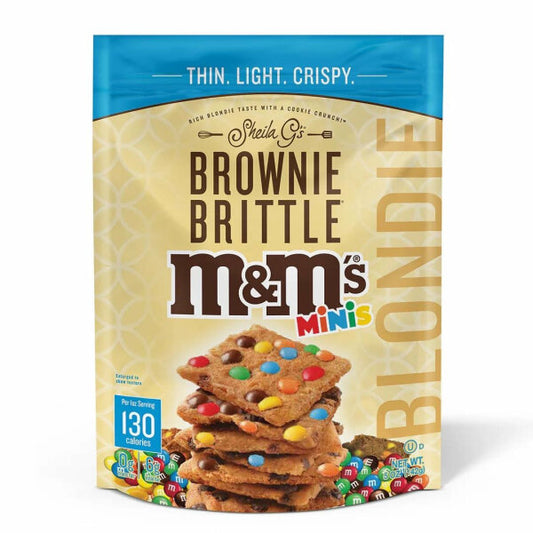 M&M's Minis Brownie Brittle Blondies 113g