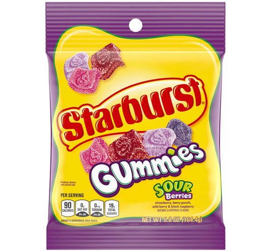 Starburst Sour Berries Gummies