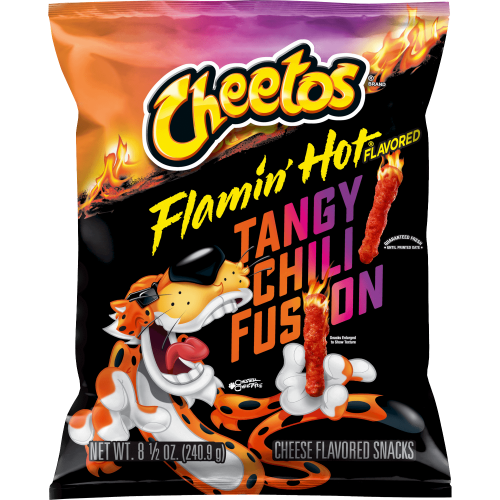Cheetos Flamin’ hot Tangy Chili Fusion  (92.1g)