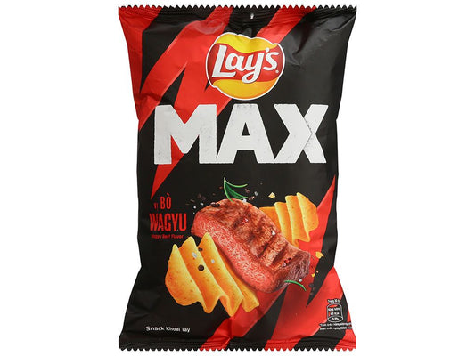 Lay's max wagyu beef chips 75g