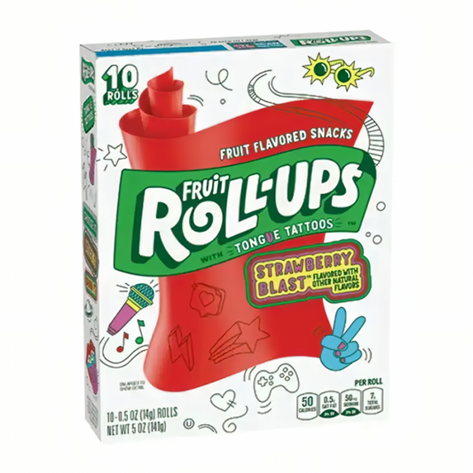 Fruit Roll-ups strawberry blast - 5oz (141g