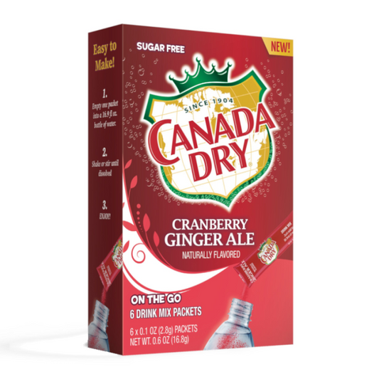 Canada Dry STG Cranberry Ginger Ale