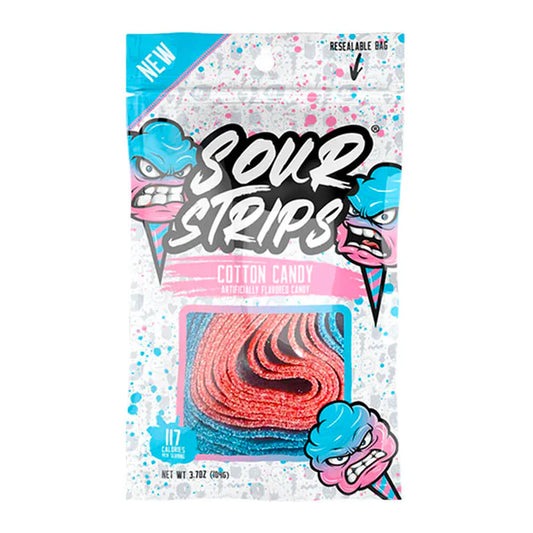 Sour Strips Cotton Candy