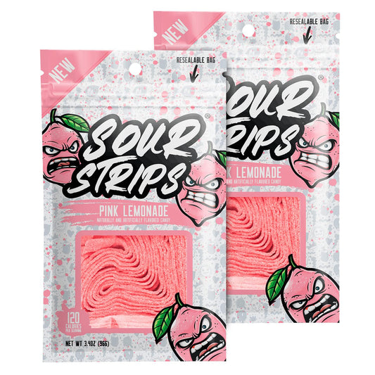 Sour Strips Pink Lemonade