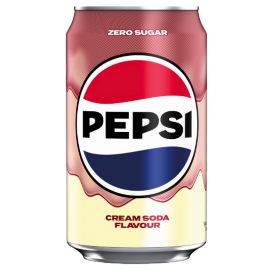 Pepsi Cream Soda zero sugar 330ml