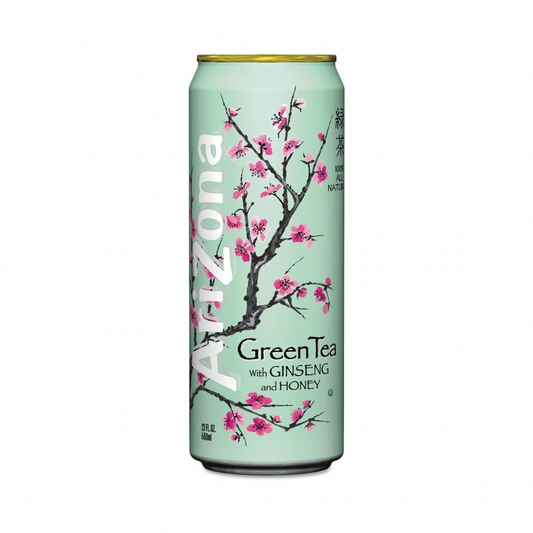 AriZona Green Tea with Ginseng and Honey - 680ml