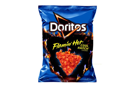 Doritos flamin' hot cool ranch