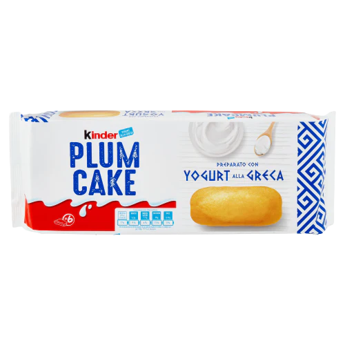 Kinder Snack Plum cake Yogurt alla Greca X6 192 GR
