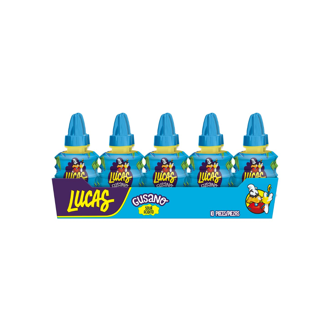 Lucas Gusano Sour 10 piece pack – Dana's Creations