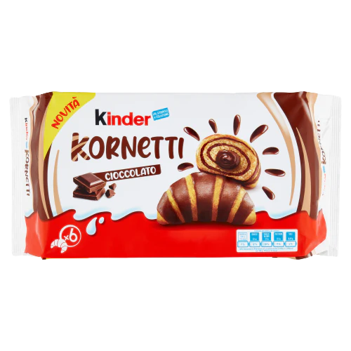 Kinder Croissant Kornetti Chocolate X6 252 GR