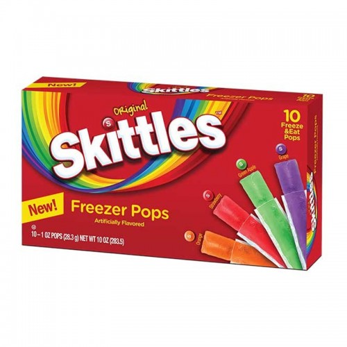 Skittles Freezer Pops 283.5g 10 Piece pack