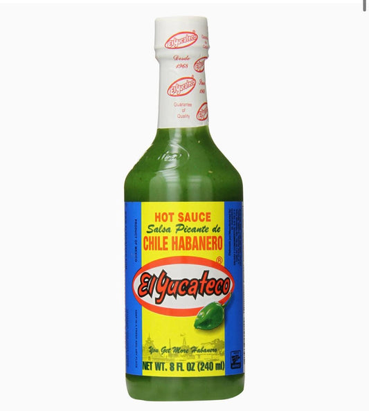 El Yucateco Green Chile Hot Sauce, 120 ml Bottle - Dana's Creations