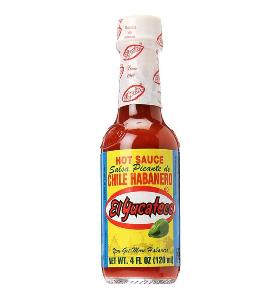 El Yucateco Red Habanero Hot Sauce, 120 ml Bottle - Dana's Creations