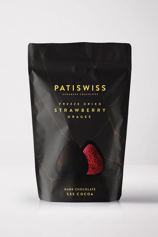 Patiswiss Dark Chocolate Strawberry Dragee