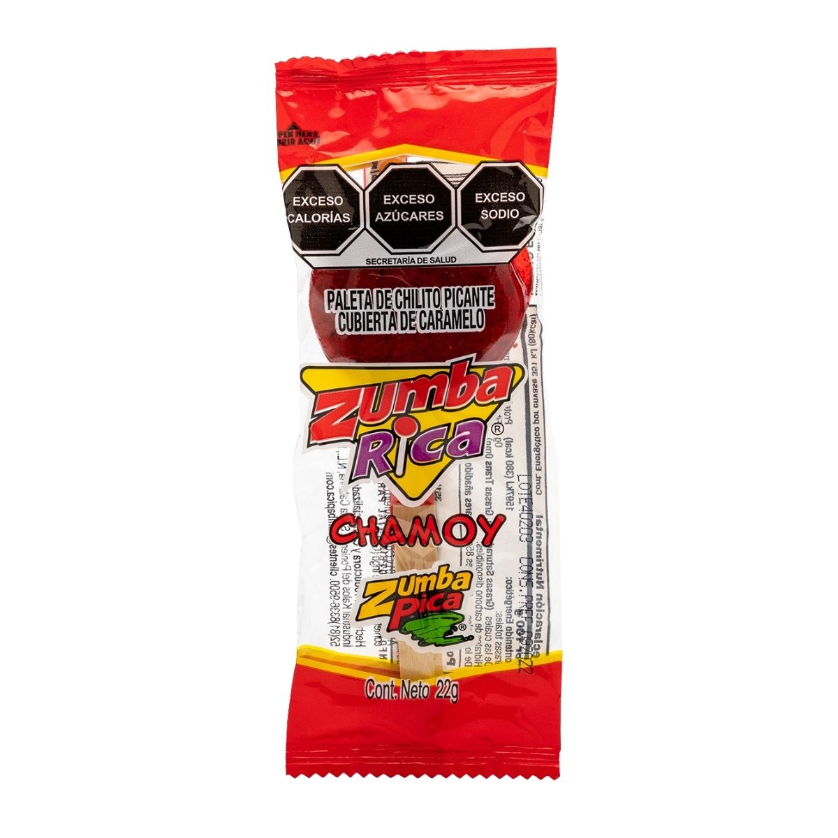 Zumba Rica Chamoy Lollipop