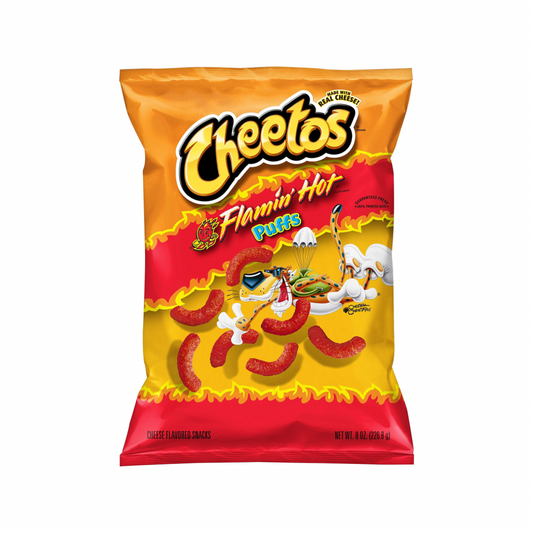 Puffs Flamin Hot Cheetos 