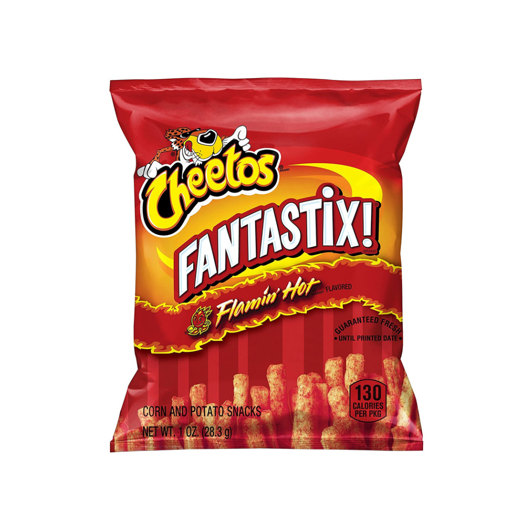 Cheetos Fantastix Flamin Snacks